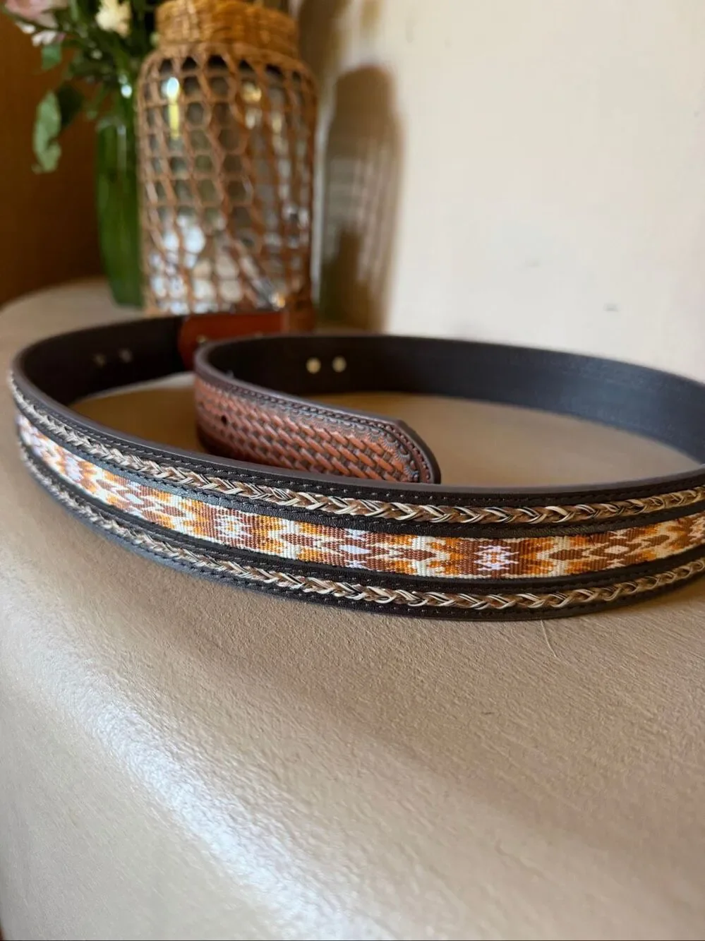 NWOT Cody James western leather belt